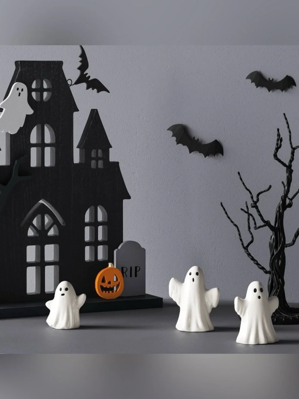 NEW Target Hyde and EEK! Boutique™ Halloween 3pc Shiny Ceramic Ghosts